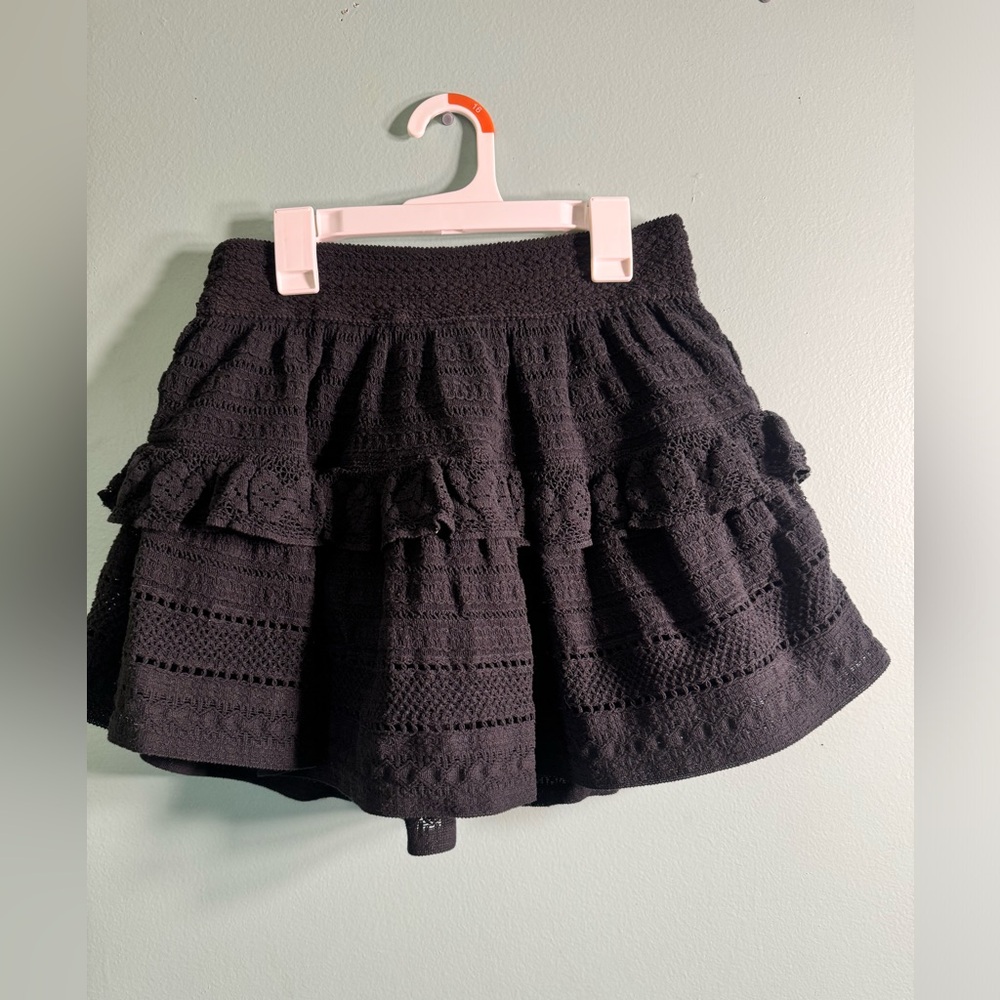 Aerie, black, skirt, size medium.
